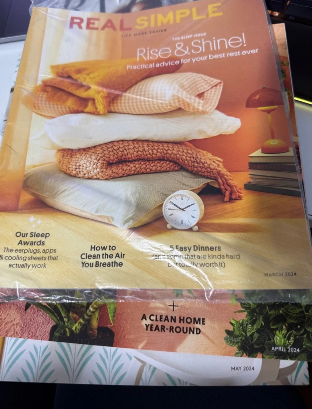 REAL SIMPLE Magazine LOT March April May 2024 Home Organization Plants Decor